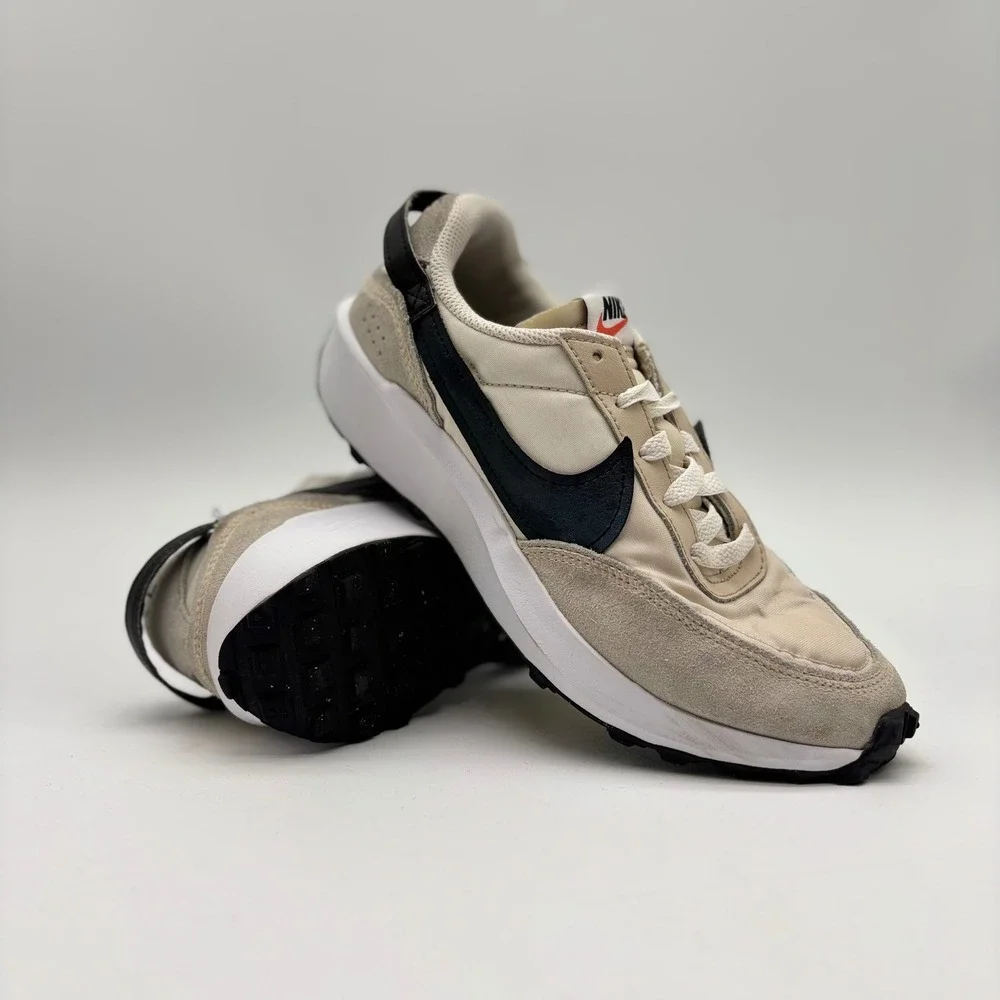 Nike Waffle Debut Sail‎ Light Orewood Brown Black DH9523-102 Mens 7.5 Womens 9